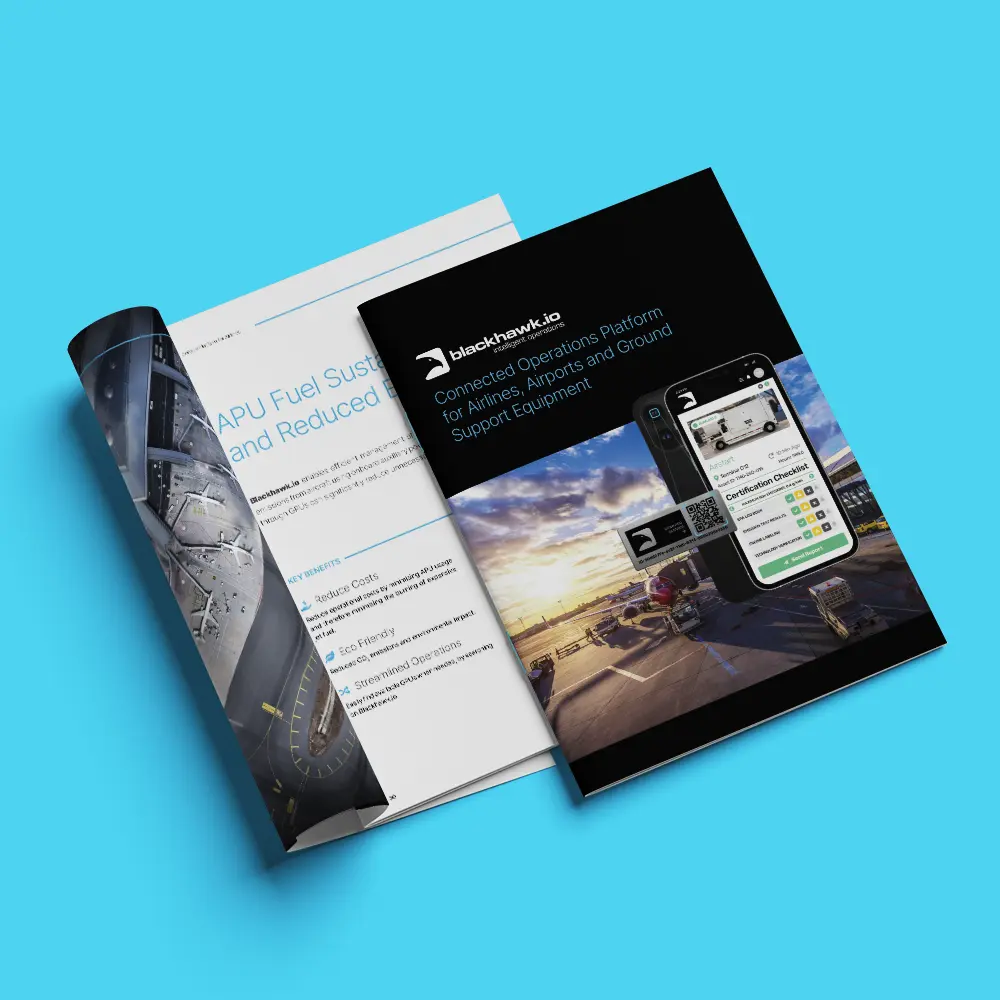 blackhawk aviation gse brochure mockup